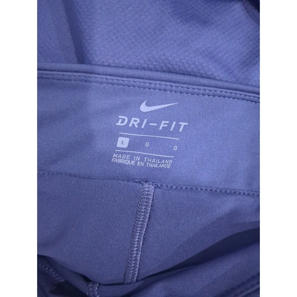 Nike Womens Dri-FIT Athletic Skort Navy Blue Tennis Golf Skirt Size Large